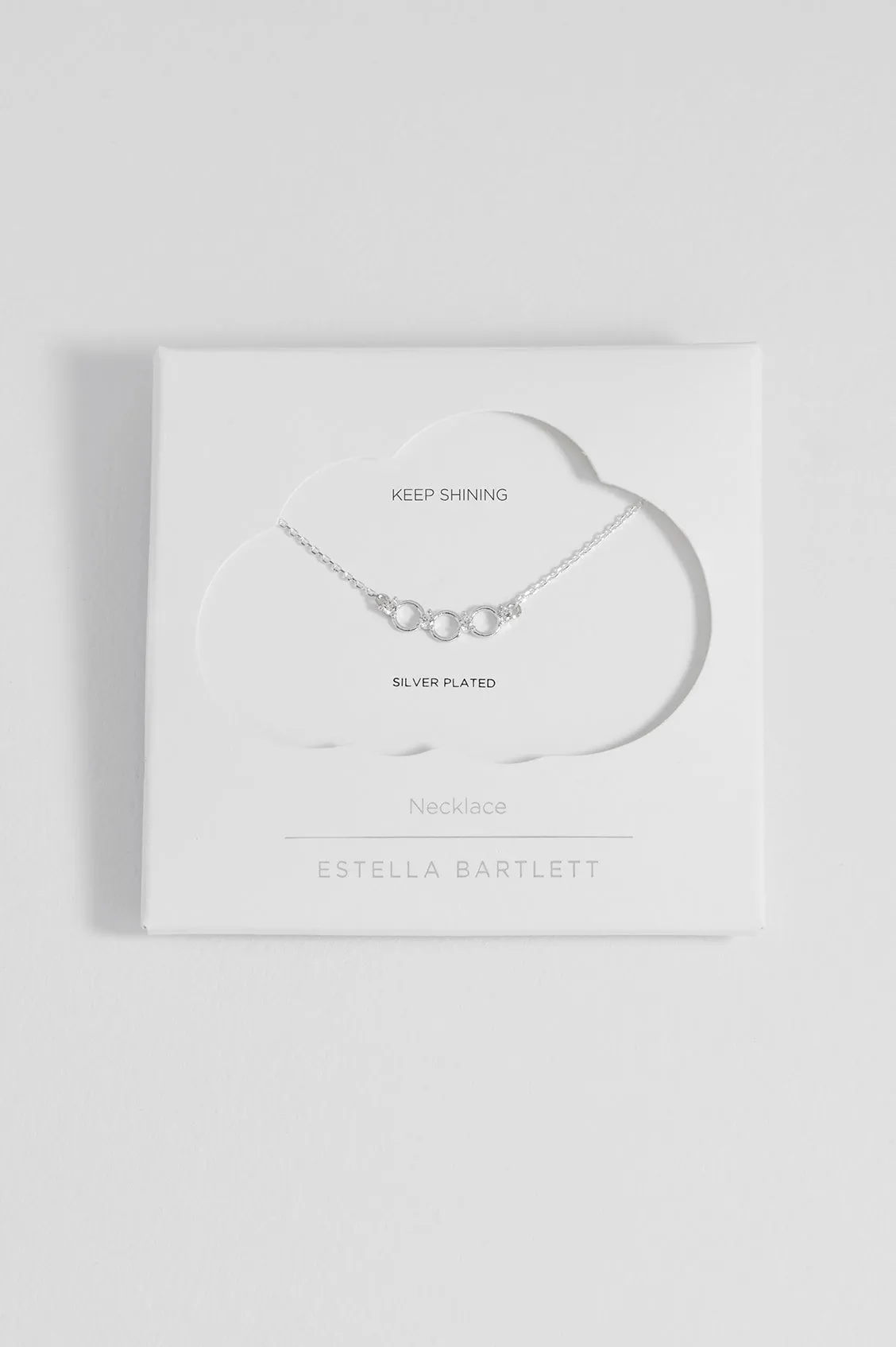 Triple Disc CZ Necklace sold by Estella Bartlett