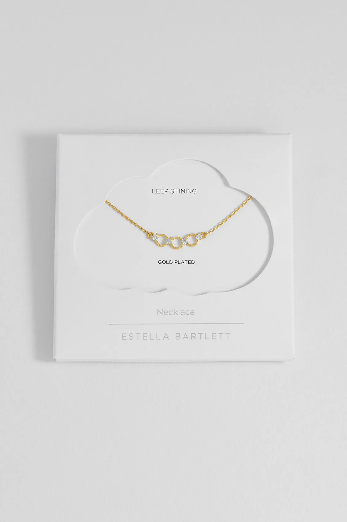 Triple Disc CZ Necklace sold by Estella Bartlett