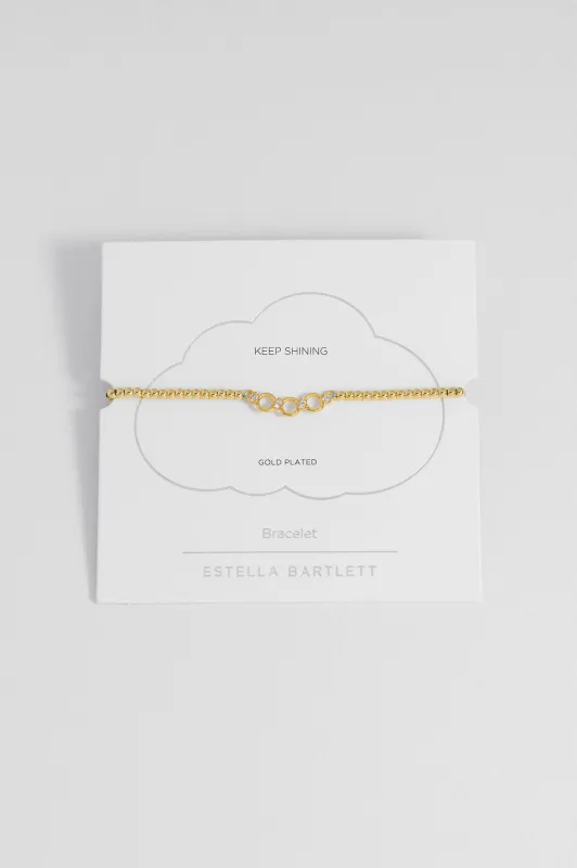 Triple Disc CZ Louise Bracelet sold by Estella Bartlett