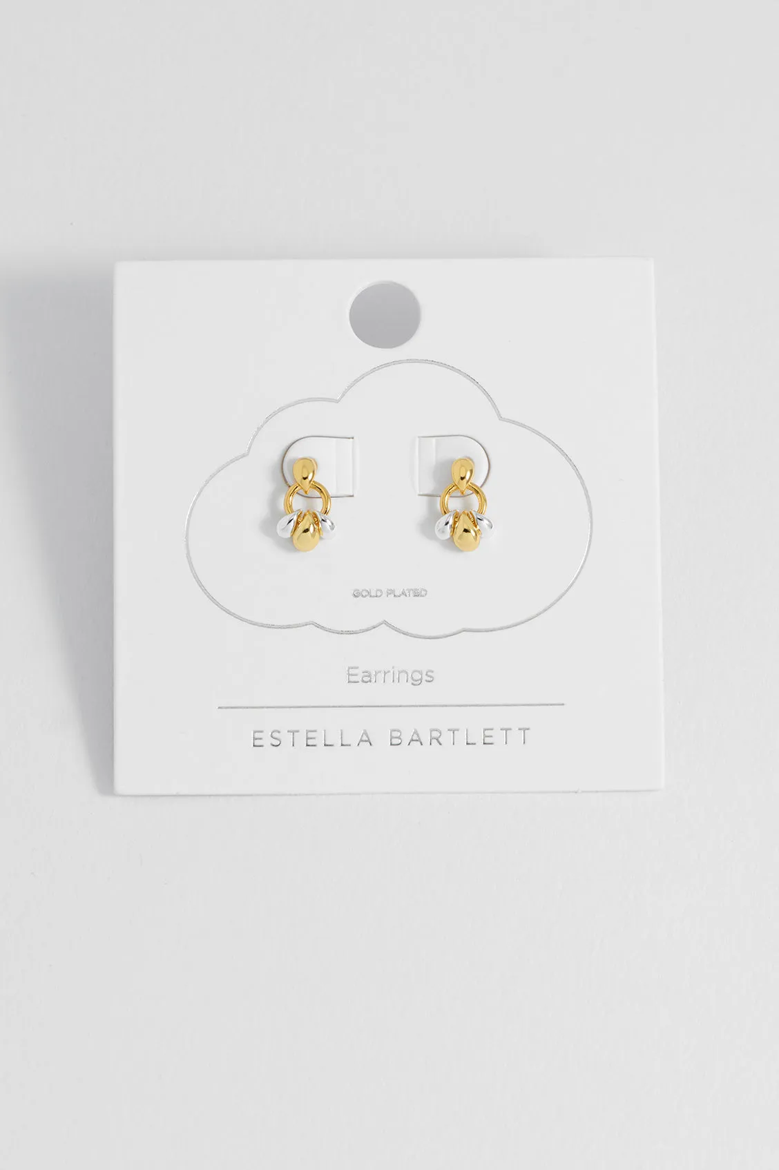 Tiered Droplet Circle Earrings sold by Estella Bartlett product image thumbnail 5