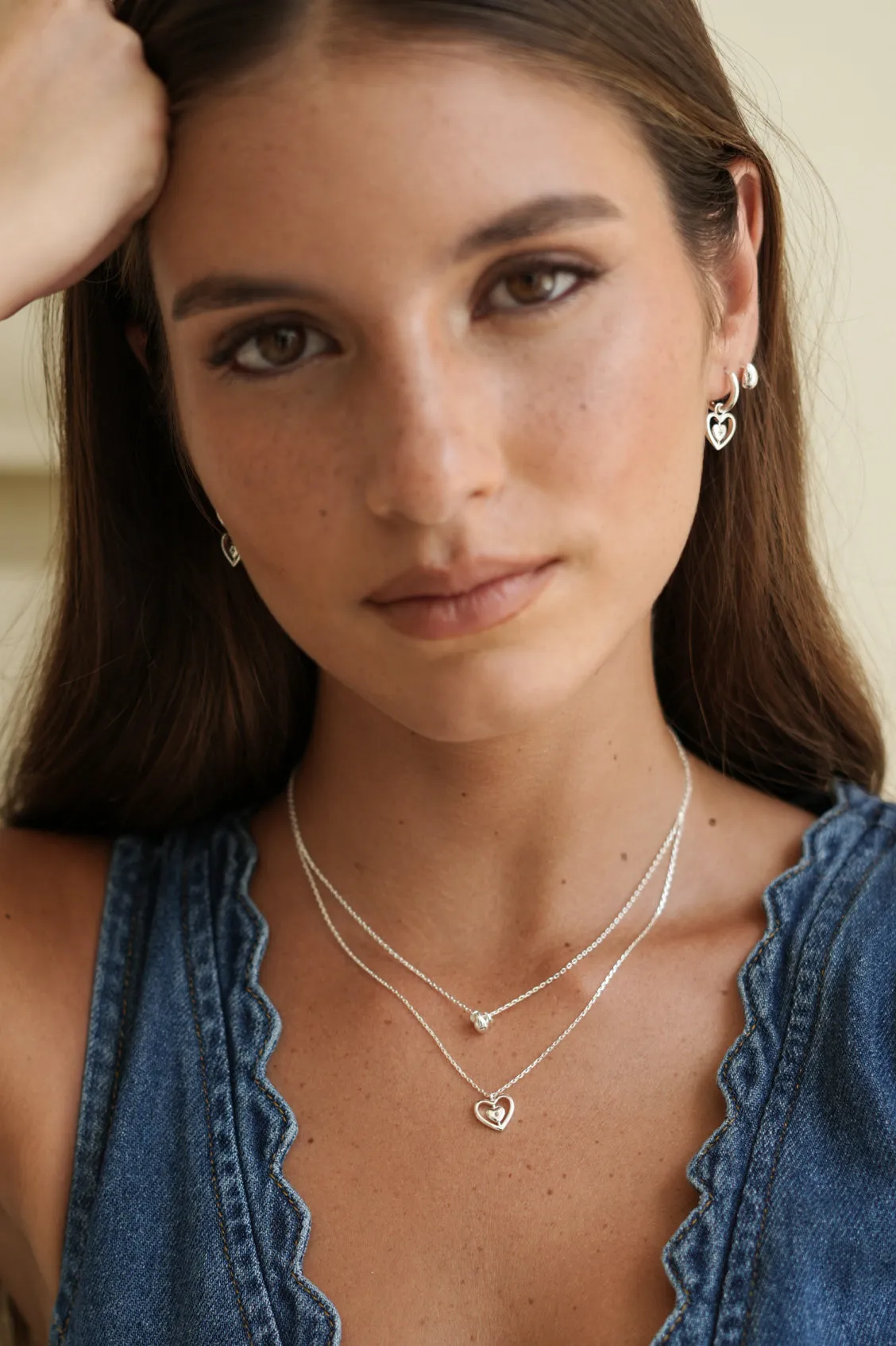 Mini Tiered Droplet Necklace sold by Estella Bartlett product image thumbnail 2