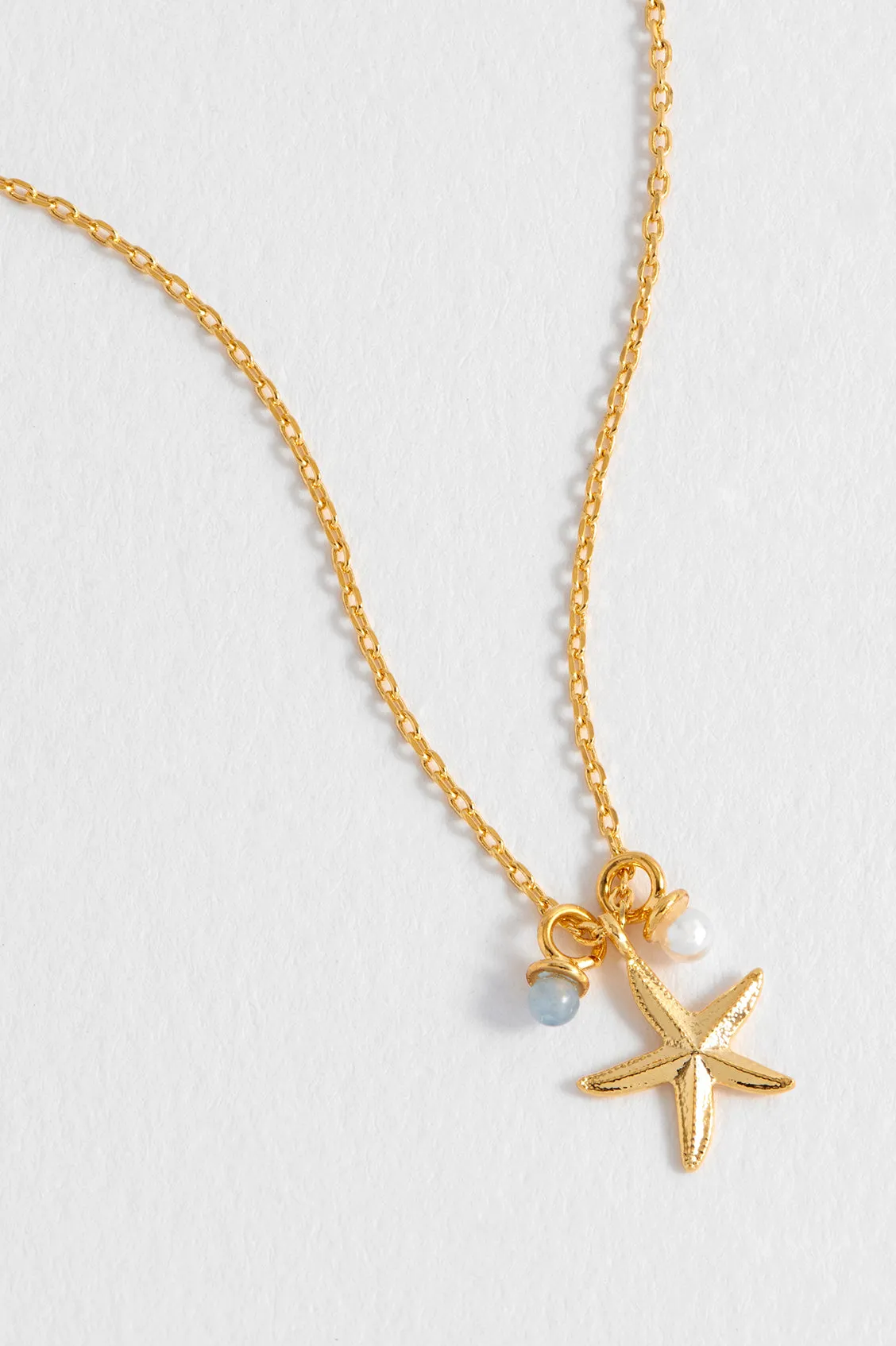 Starfish Charm Necklace sold by Estella Bartlett product image thumbnail 4