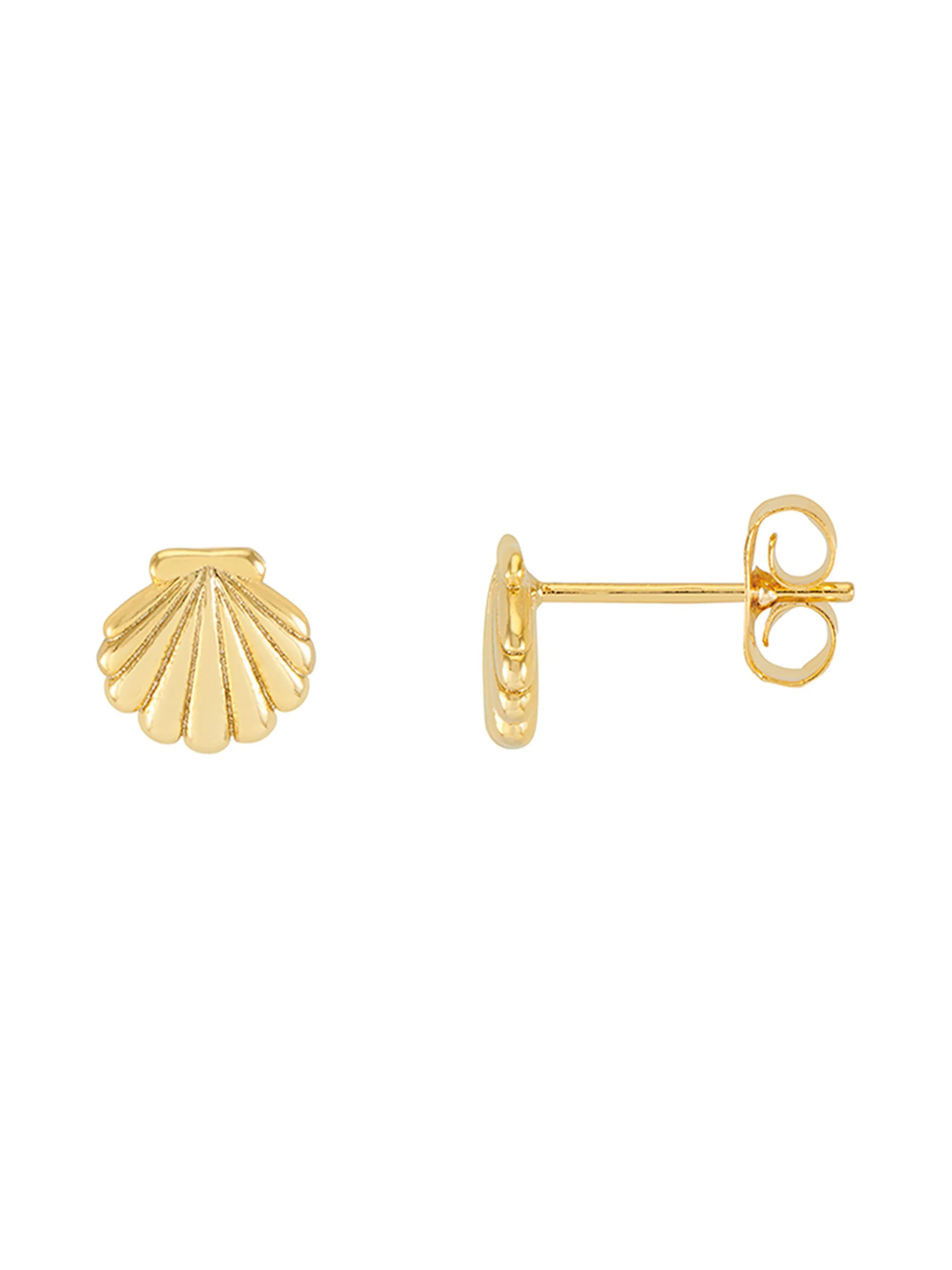 Seashell Stud Earrings sold by Estella Bartlett product image thumbnail 3