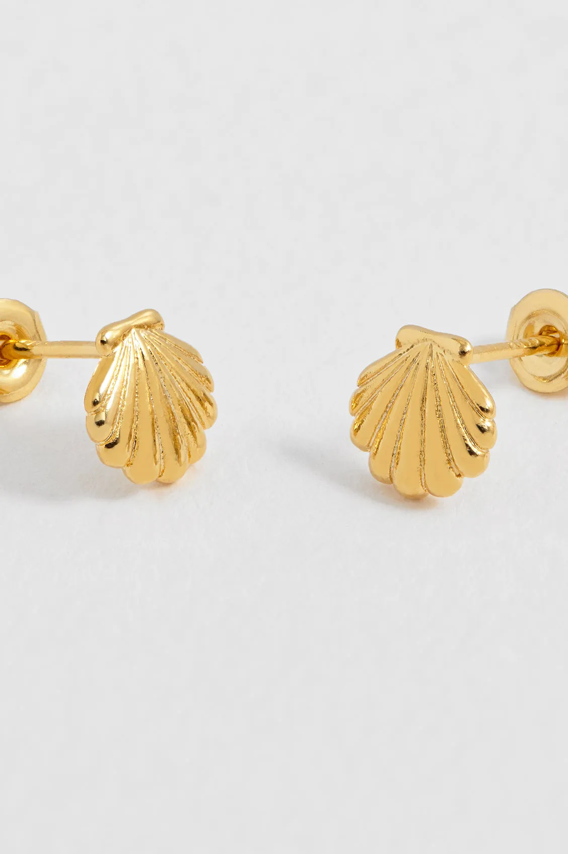 Seashell Stud Earrings sold by Estella Bartlett product image thumbnail 4