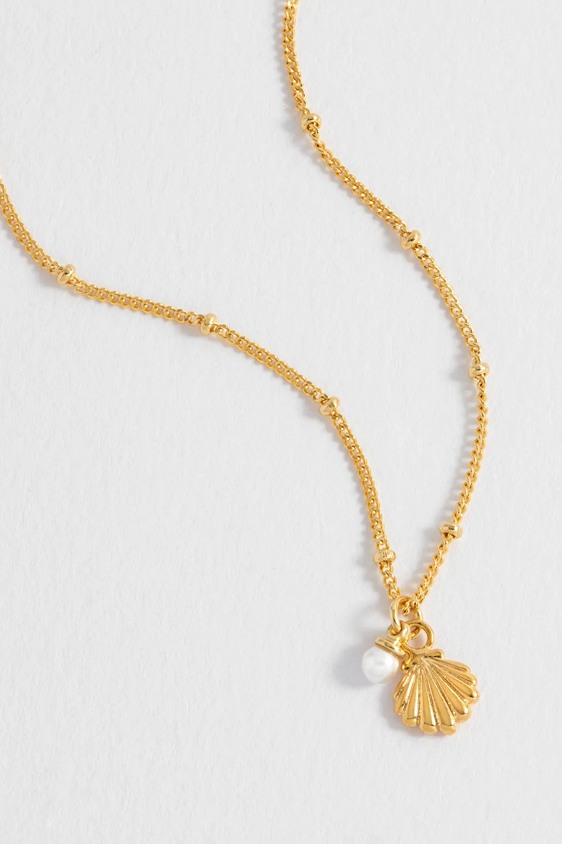 Seashell and Pearl Necklace sold by Estella Bartlett product image thumbnail 4