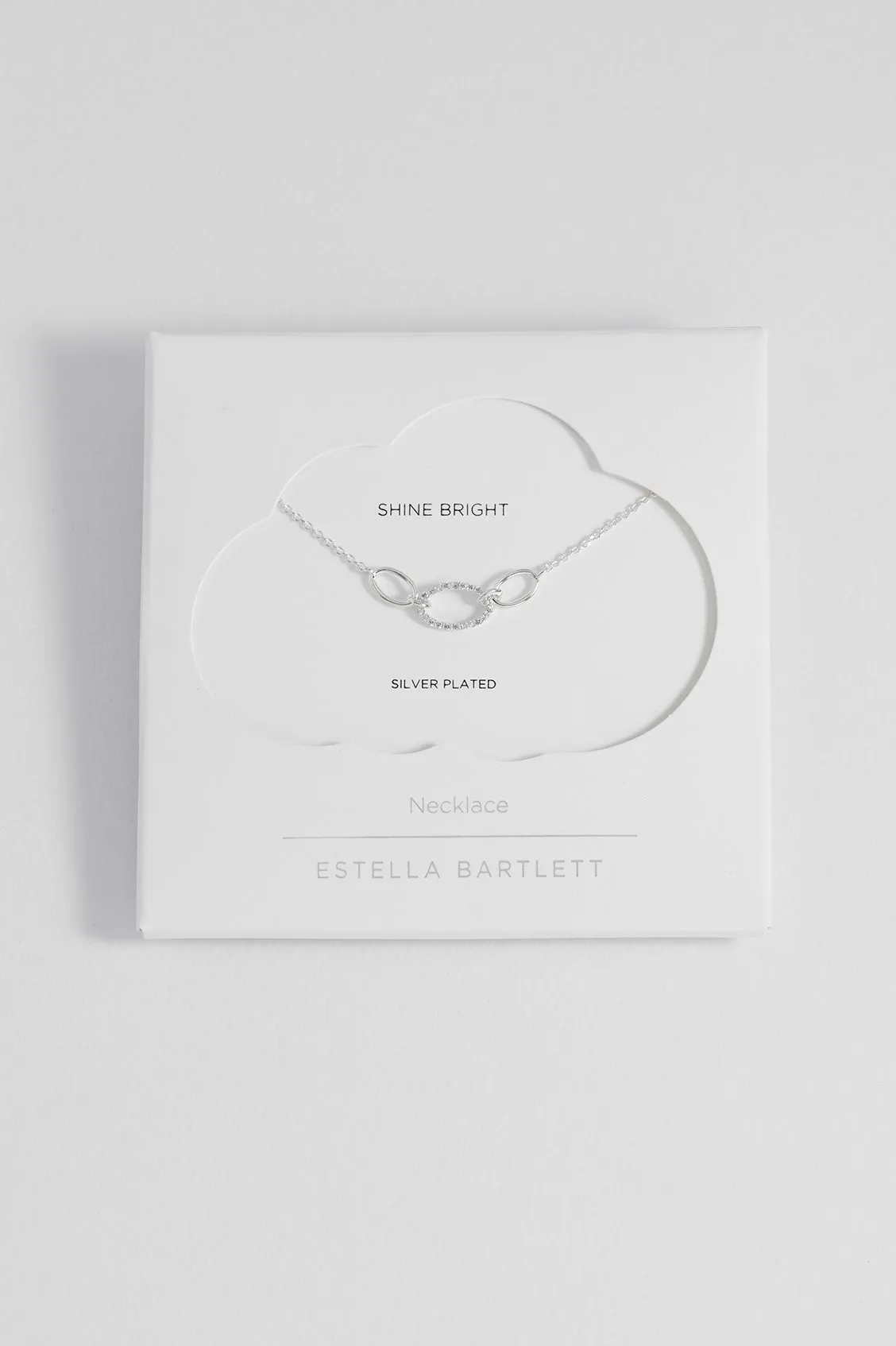 Oval Link CZ Chain Necklace sold by Estella Bartlett