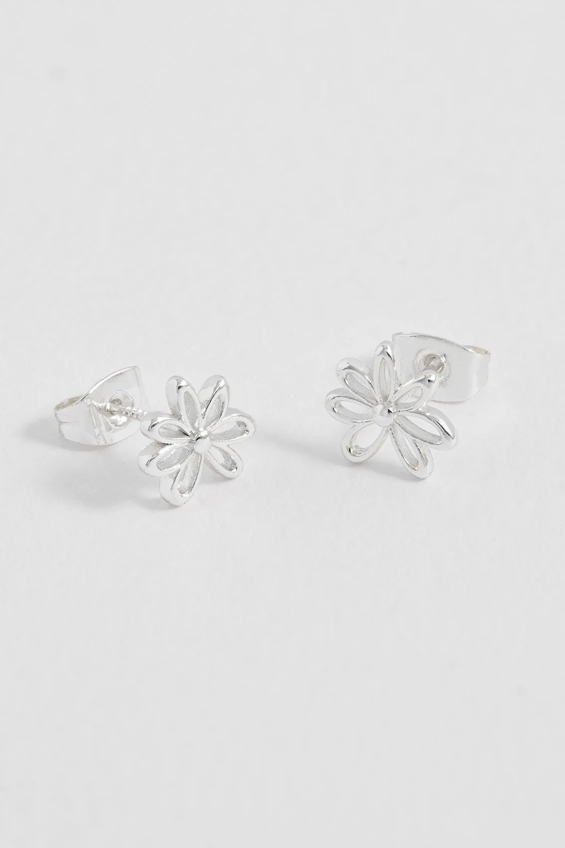 Doodle Flower Stud Earrings sold by Estella Bartlett