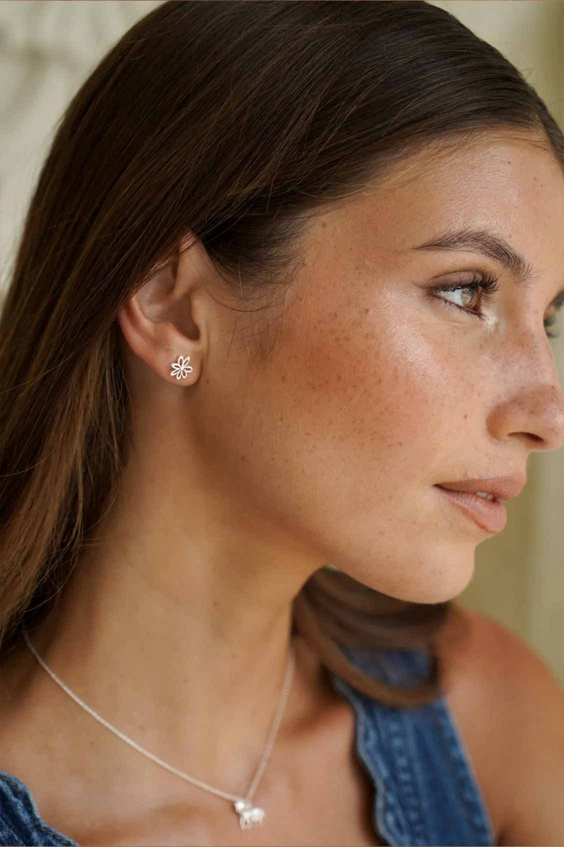 Doodle Flower Stud Earrings sold by Estella Bartlett product image thumbnail 2