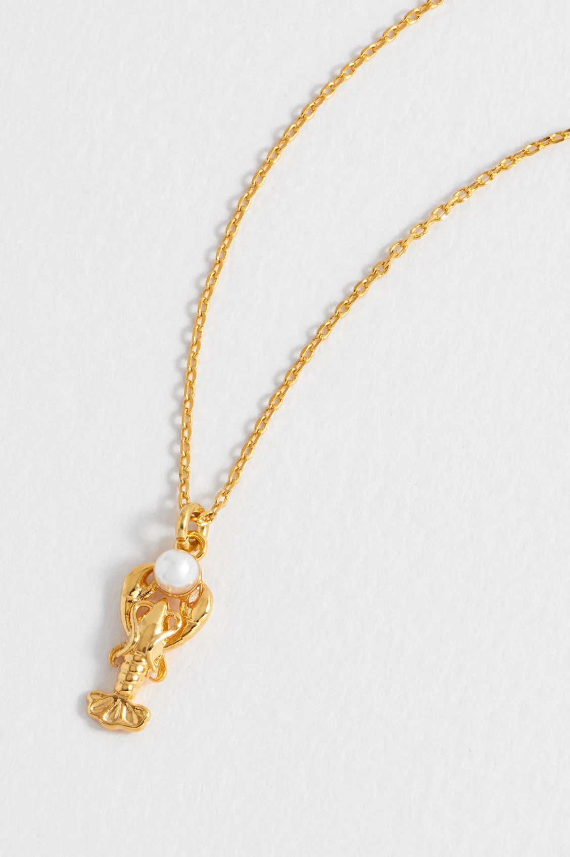 Lobster Necklace With Pearl sold by Estella Bartlett product image thumbnail 4