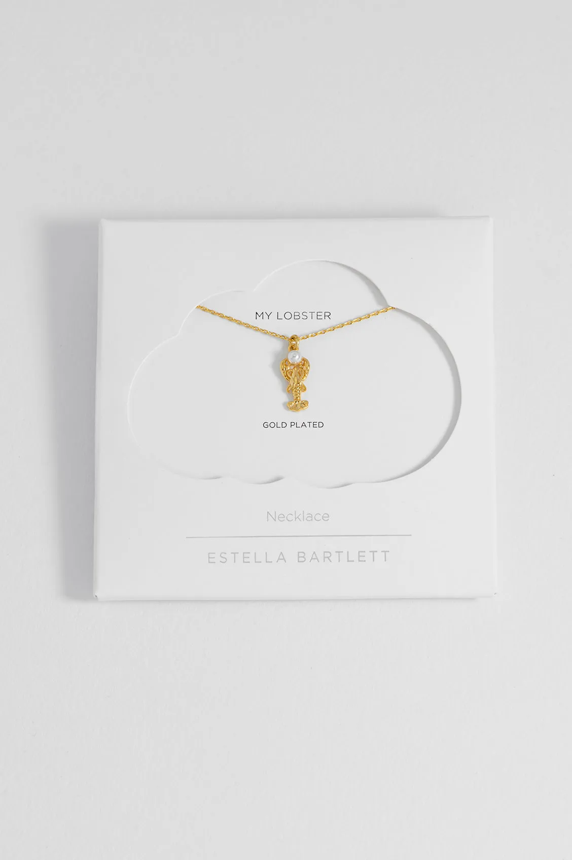 Lobster Necklace With Pearl sold by Estella Bartlett