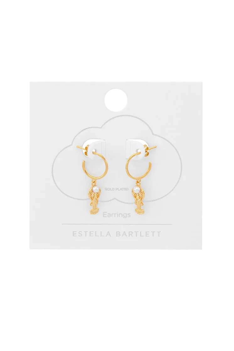 Lobster Charm Hoops sold by Estella Bartlett product image thumbnail 3