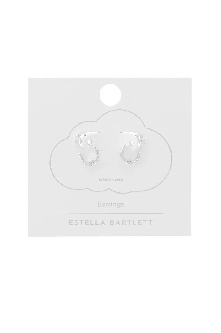 Heart and CZ Double Illusion Huggies sold by Estella Bartlett product image thumbnail 3