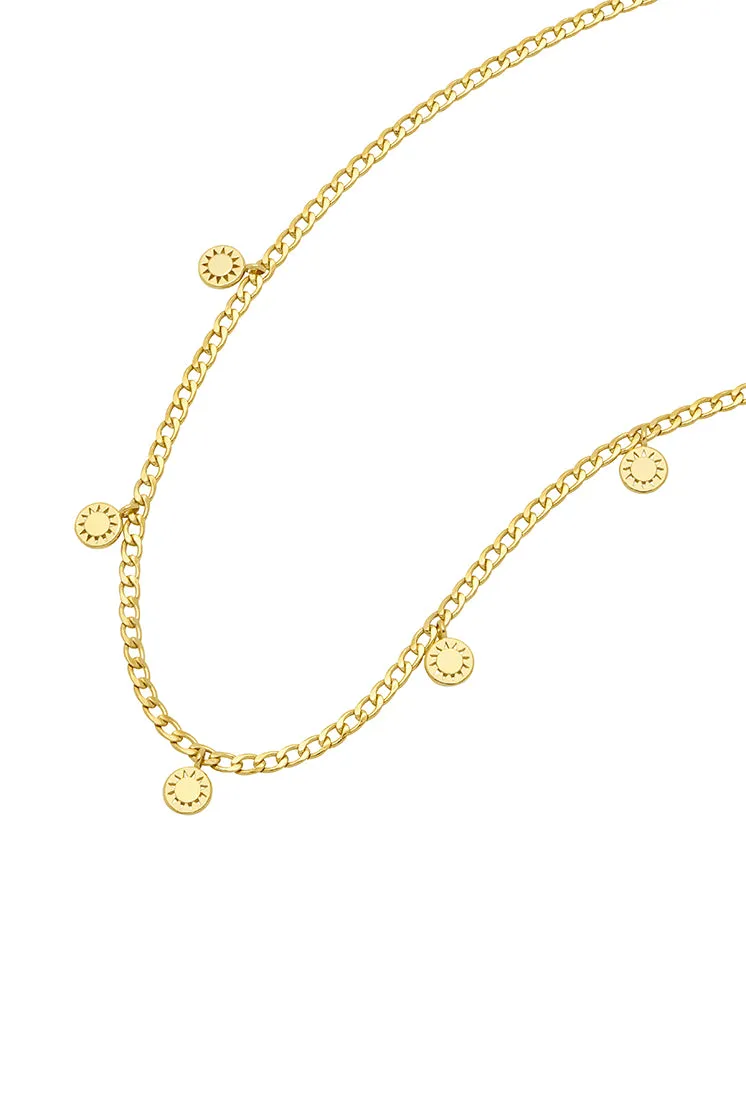 Sun Charms Necklace sold by Estella Bartlett product image thumbnail 3