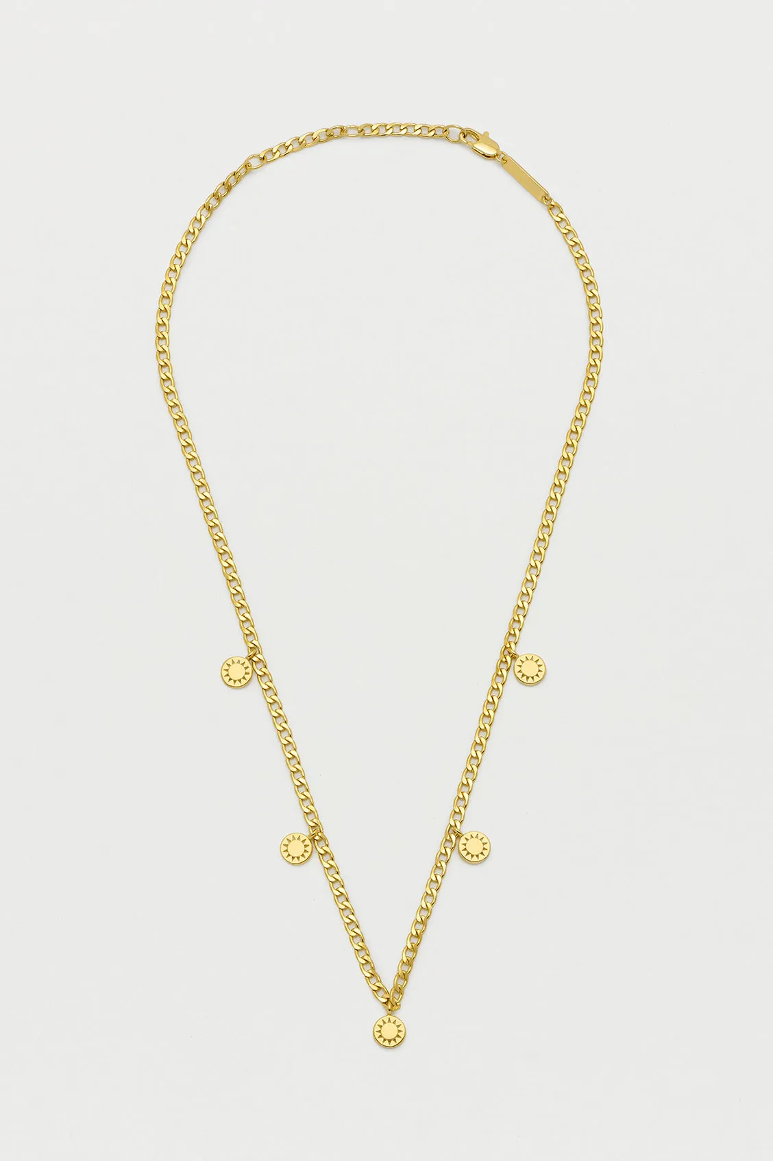 Sun Charms Necklace sold by Estella Bartlett product image thumbnail 4