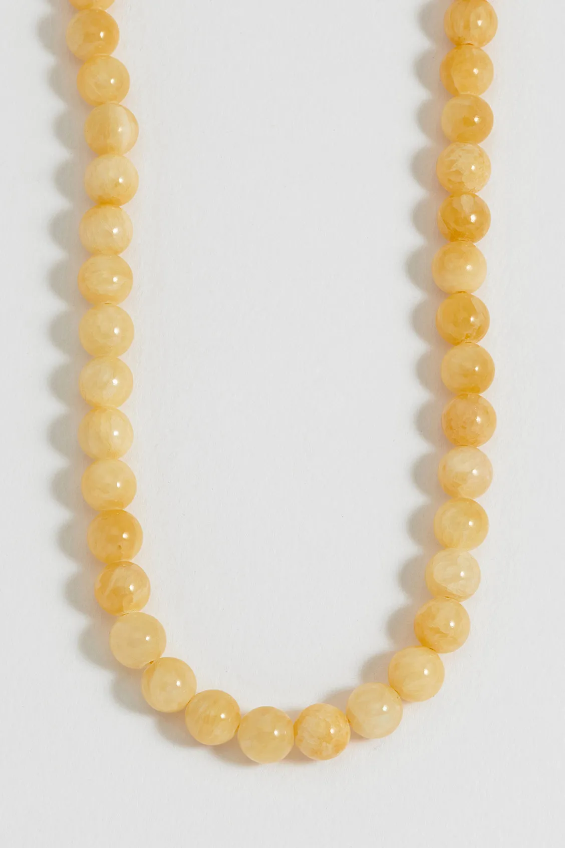 Chunky Yellow Quartz T-Bar Necklace sold by Estella Bartlett product image thumbnail 5