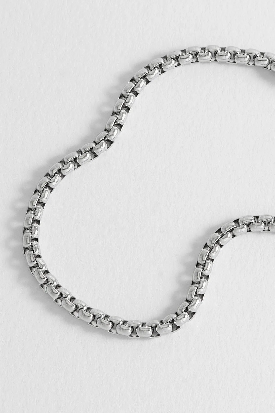 Men's Chunky Rounded Box Chain Bracelet sold by Estella Bartlett product image thumbnail 4