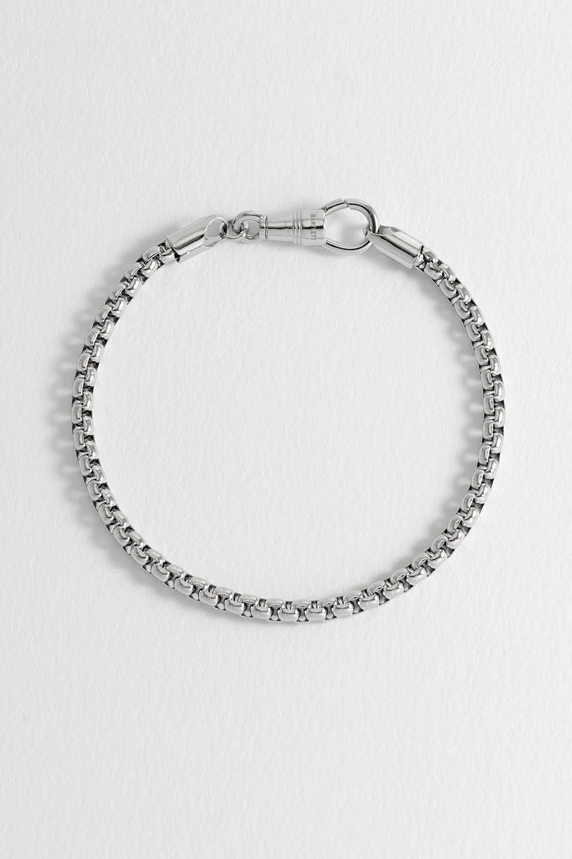Men's Chunky Rounded Box Chain Bracelet sold by Estella Bartlett