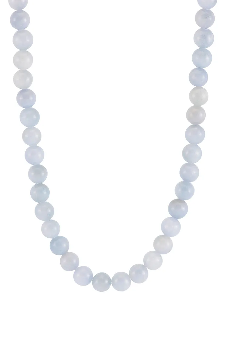 Chunky Blue Quartz T-Bar Necklace sold by Estella Bartlett product image thumbnail 3