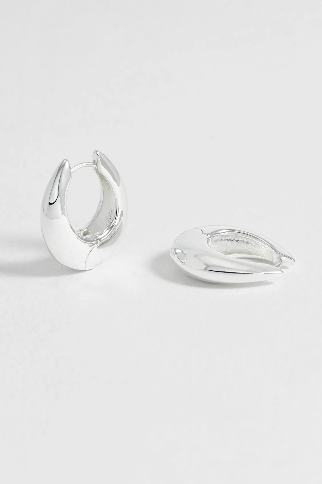 Oversized Teardrop Hoops sold by Estella Bartlett product image thumbnail 4