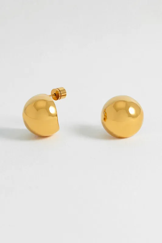 Oversized Sphere Stud Earrings sold by Estella Bartlett