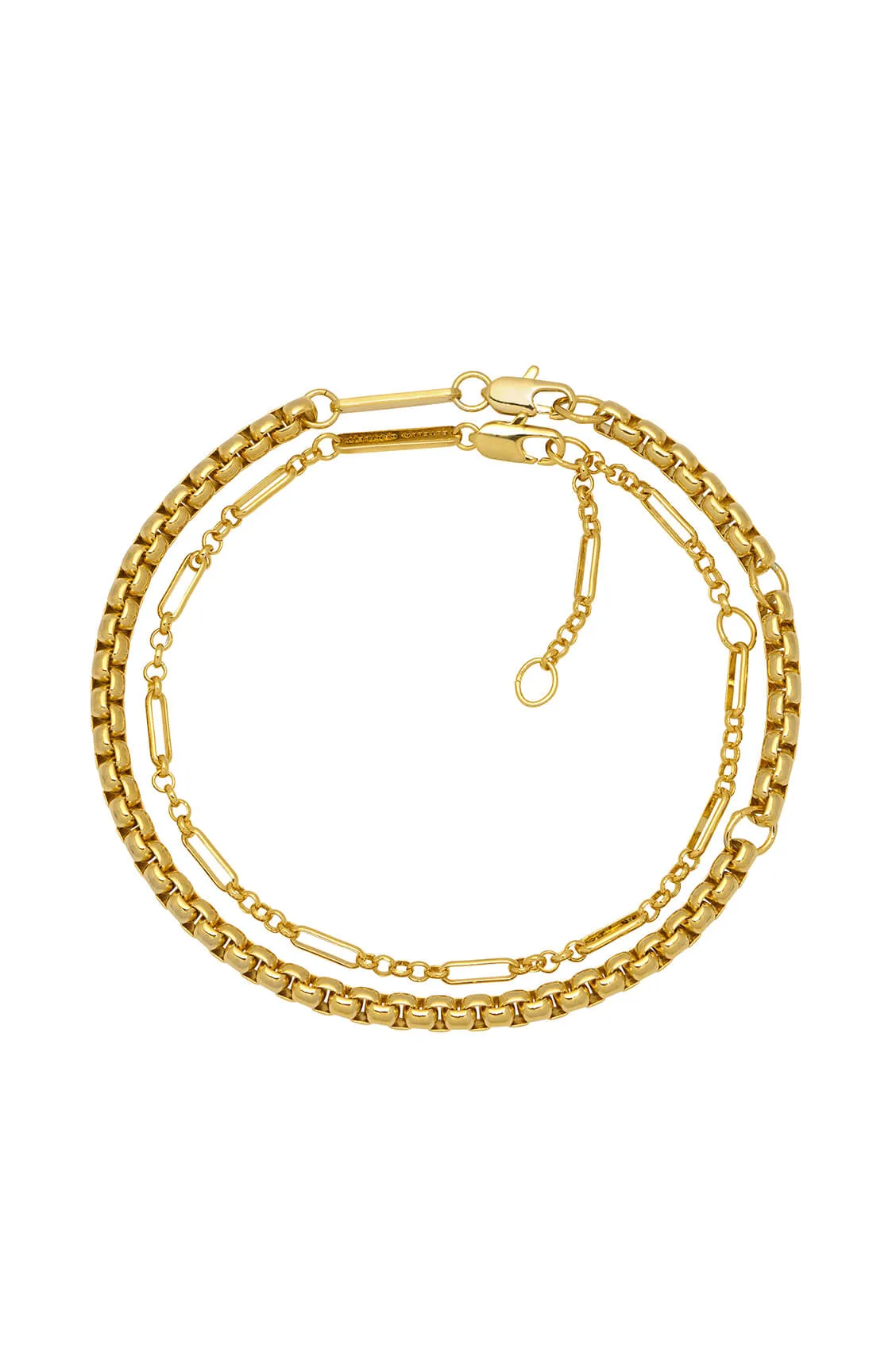 Double Layer Rope Chain Bracelet sold by Estella Bartlett product image thumbnail 3