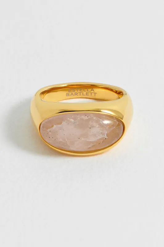 Pink Cabochon Gemstone Ring sold by Estella Bartlett