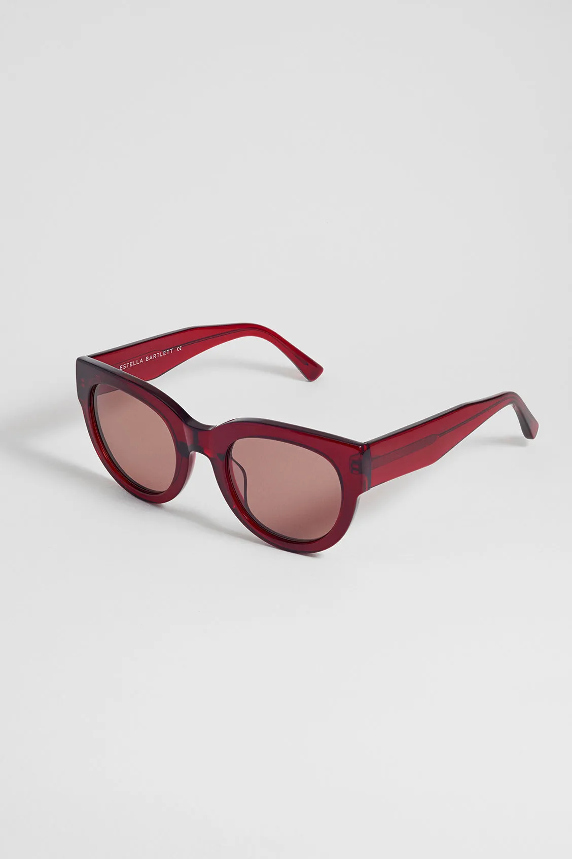 Dark Burgundy Seoul Women’s Sunglasses sold by Estella Bartlett product image thumbnail 4