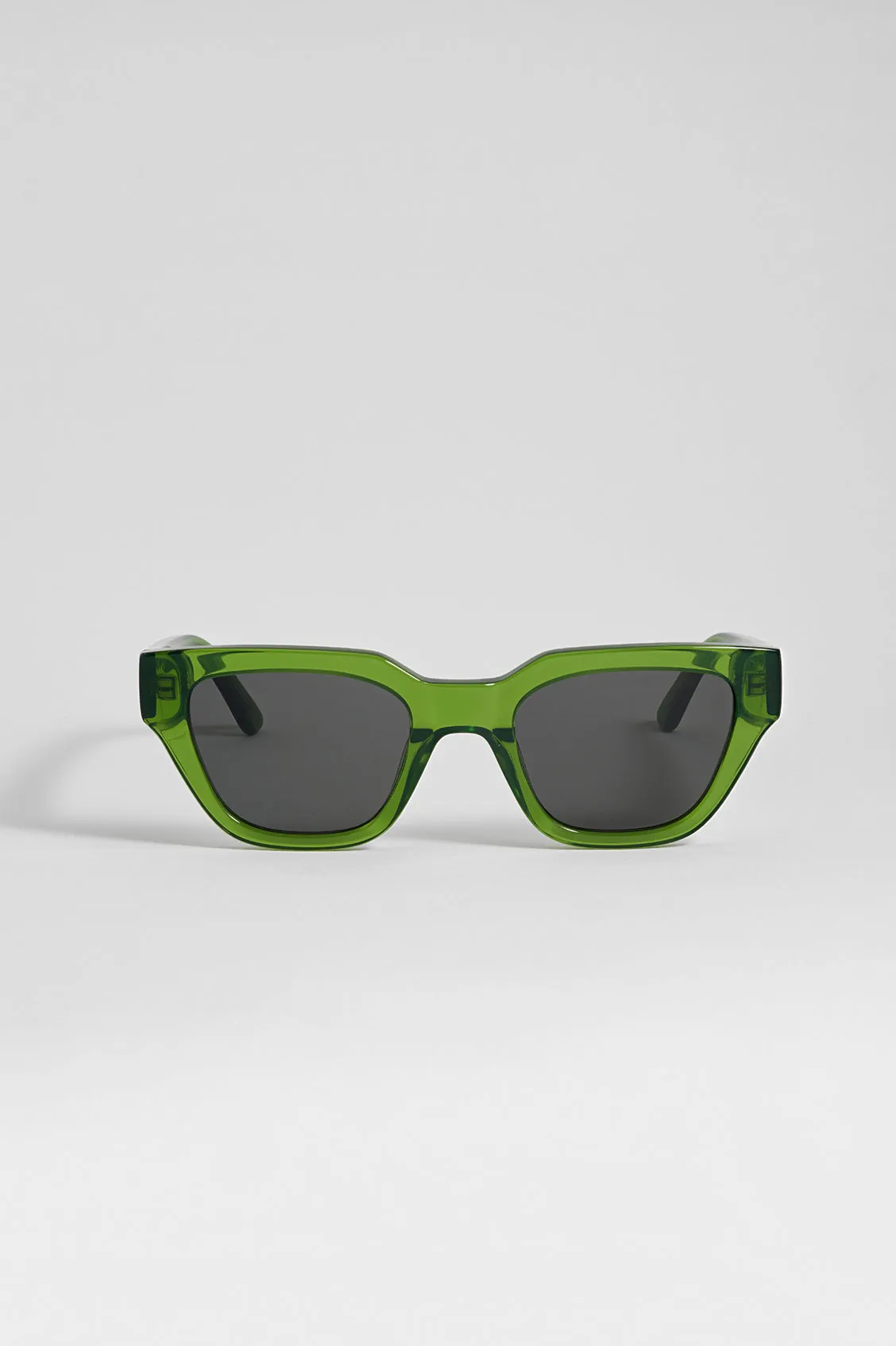 Transparent Green Paris Cat-Eye Women’s Sunglasses sold by Estella Bartlett