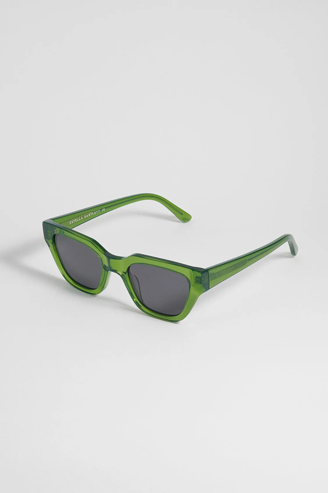 Transparent Green Paris Cat-Eye Women’s Sunglasses sold by Estella Bartlett product image thumbnail 4