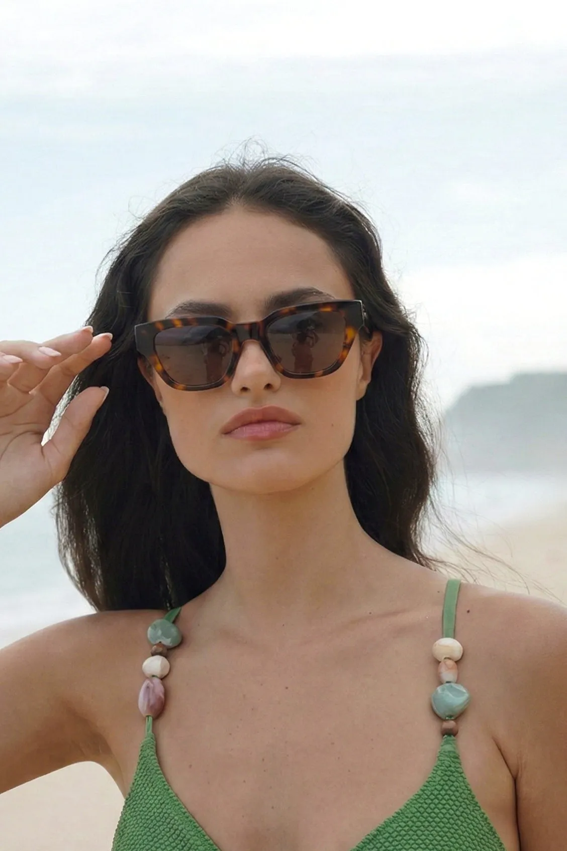 Tortoiseshell Paris Cat-Eye Women’s Sunglasses sold by Estella Bartlett product image thumbnail 2