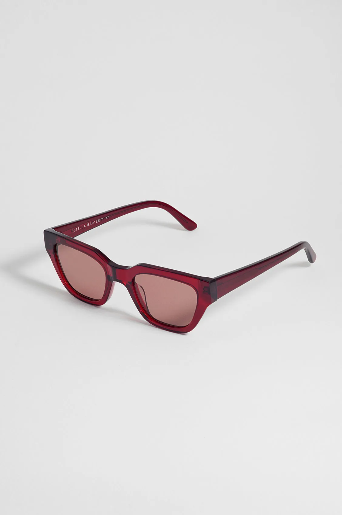 Dark Burgundy Paris Cat-Eye Women’s Sunglasses sold by Estella Bartlett product image thumbnail 4