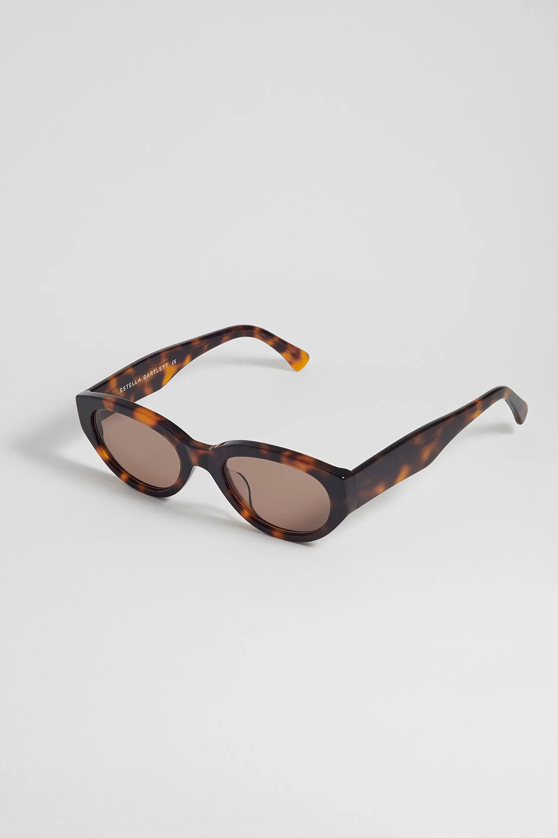 Tortoiseshell Siena Oval Women’s Sunglasses sold by Estella Bartlett product image thumbnail 4