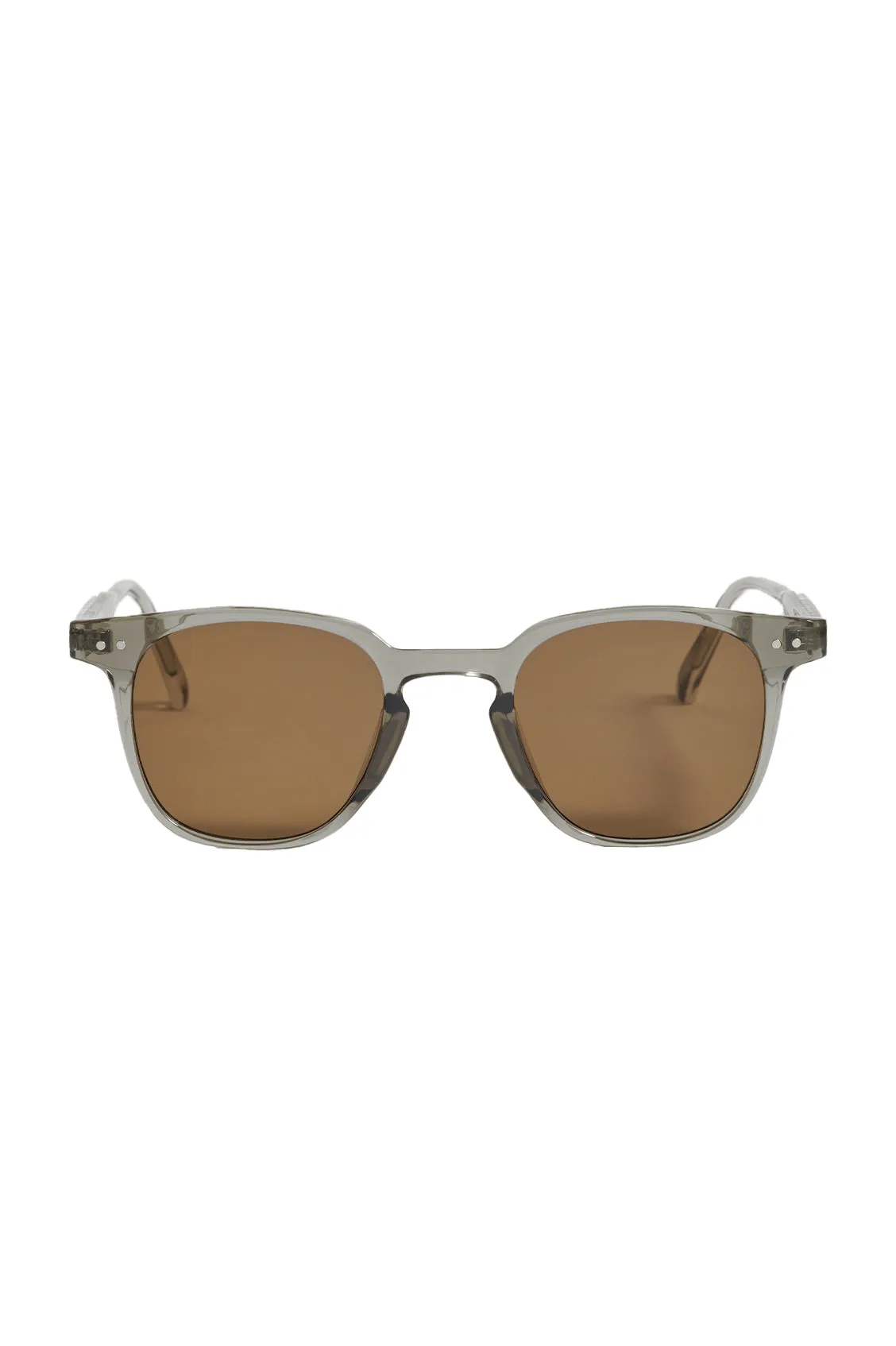 Transparent Grey Lima Wayfarer Unisex Sunglasses sold by Estella Bartlett product image thumbnail 3