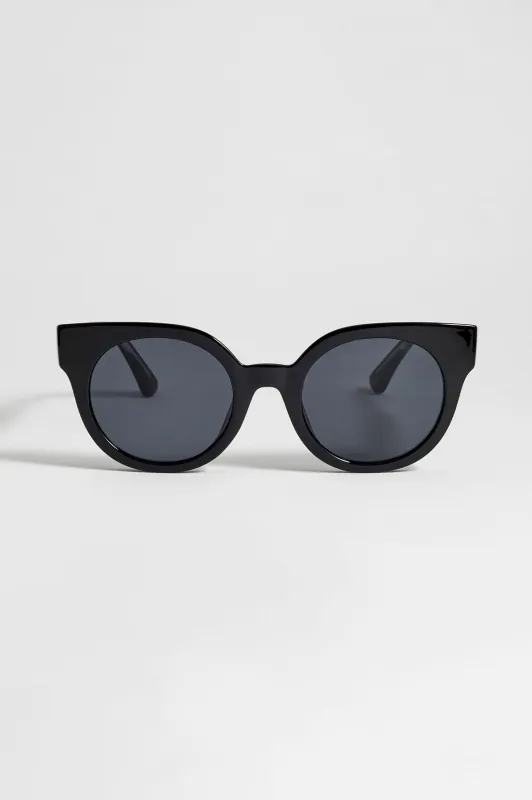 Black Capri Cat-Eye Women’s Sunglasses sold by Estella Bartlett