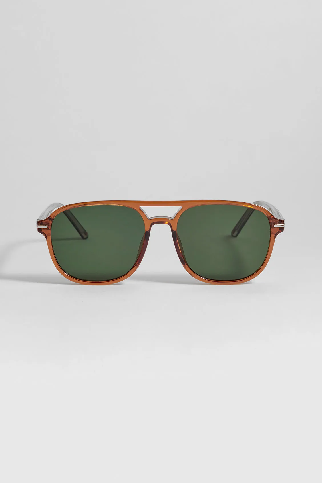 Amber Hong Kong Aviator Unisex Sunglasses sold by Estella Bartlett