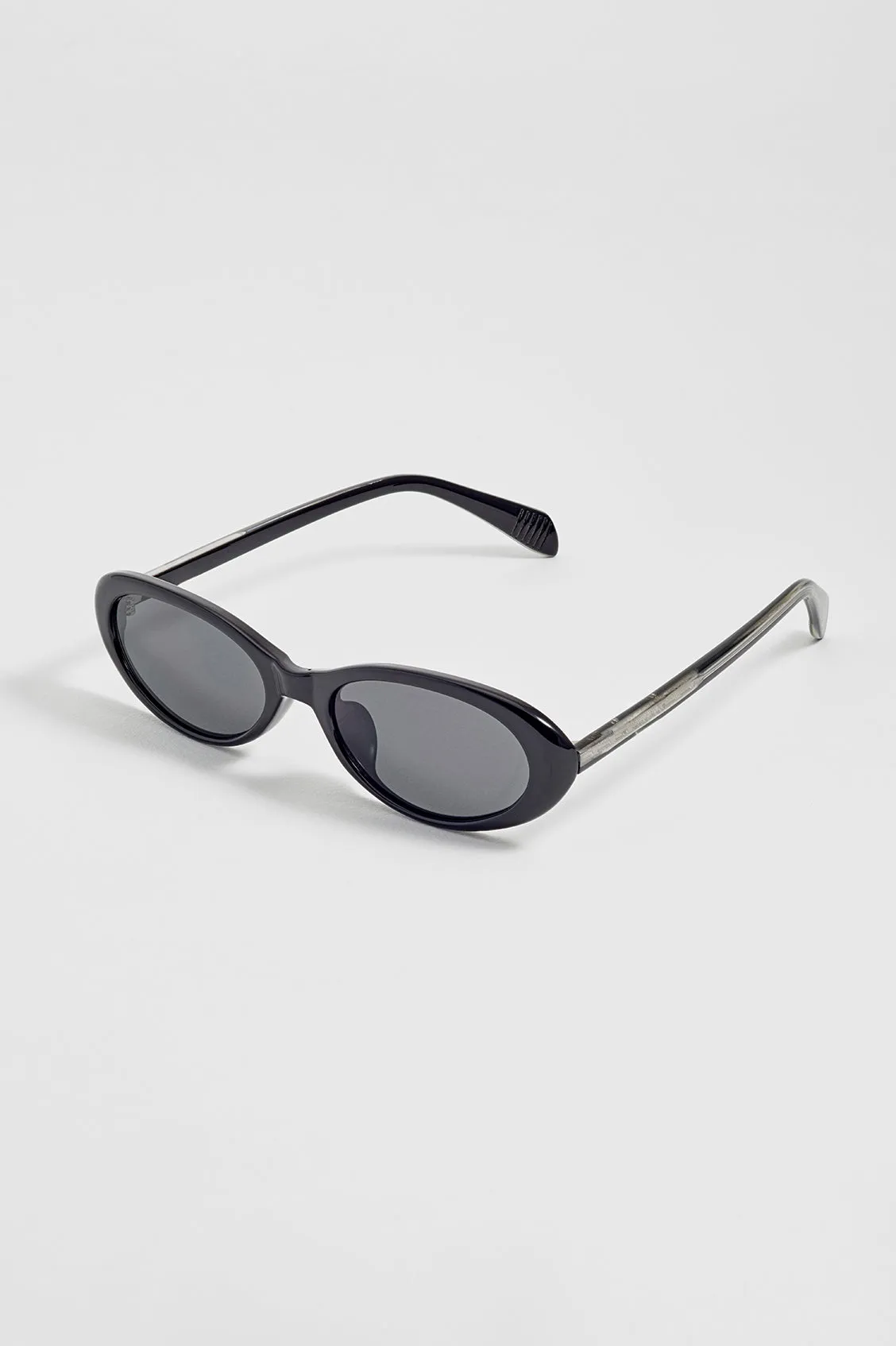 Black Barcelona Oval Women’s Sunglasses sold by Estella Bartlett