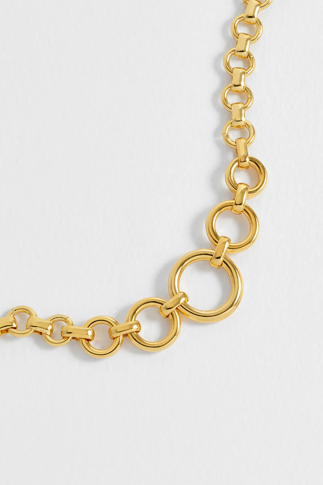Graduated Round Link Chain Bracelet sold by Estella Bartlett product image thumbnail 5