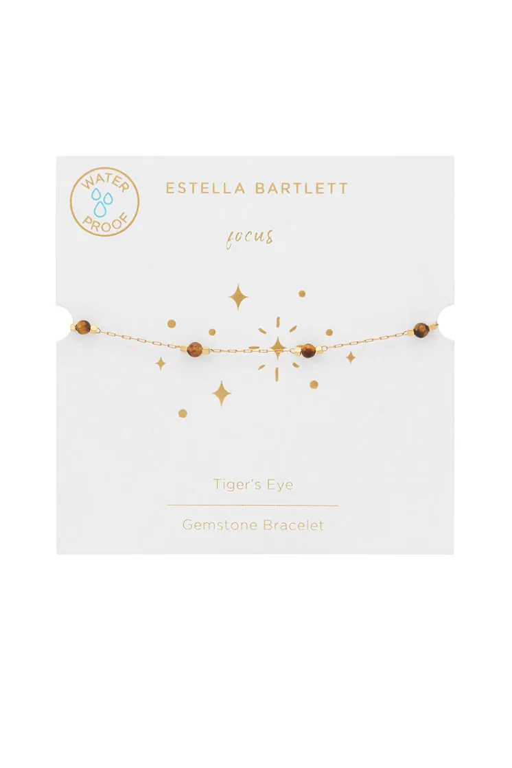 Wellness Tiger's Eye Beaded Chain Bracelet sold by Estella Bartlett product image thumbnail 3
