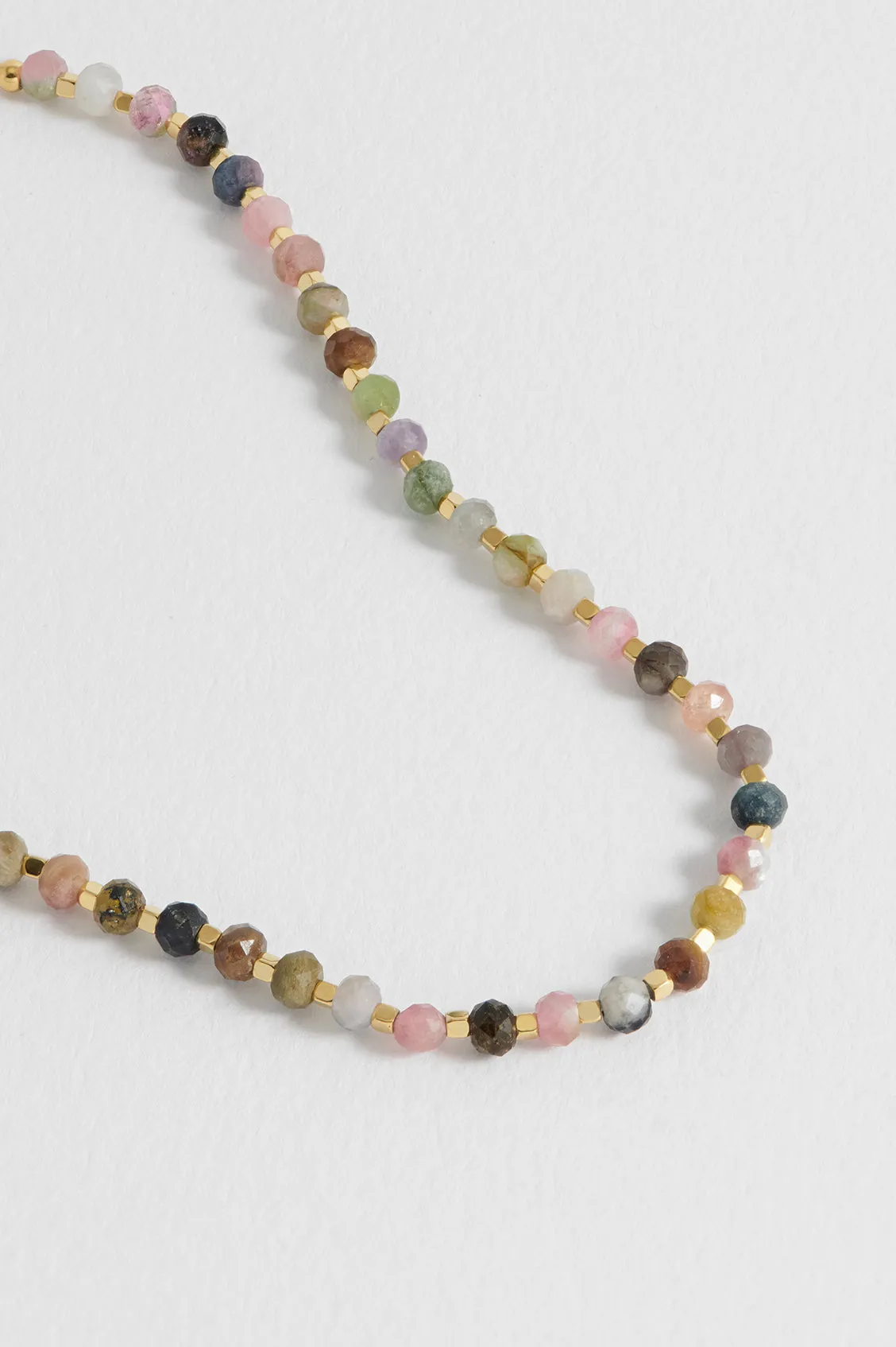 Wellness Tourmaline Amelia Gemstone Necklace sold by Estella Bartlett