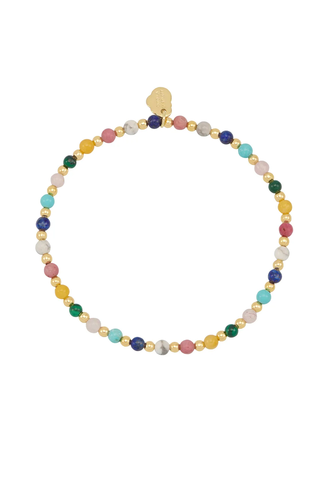 Wellness Mixed Gemstone Stretch Sienna Bracelet sold by Estella Bartlett product image thumbnail 3