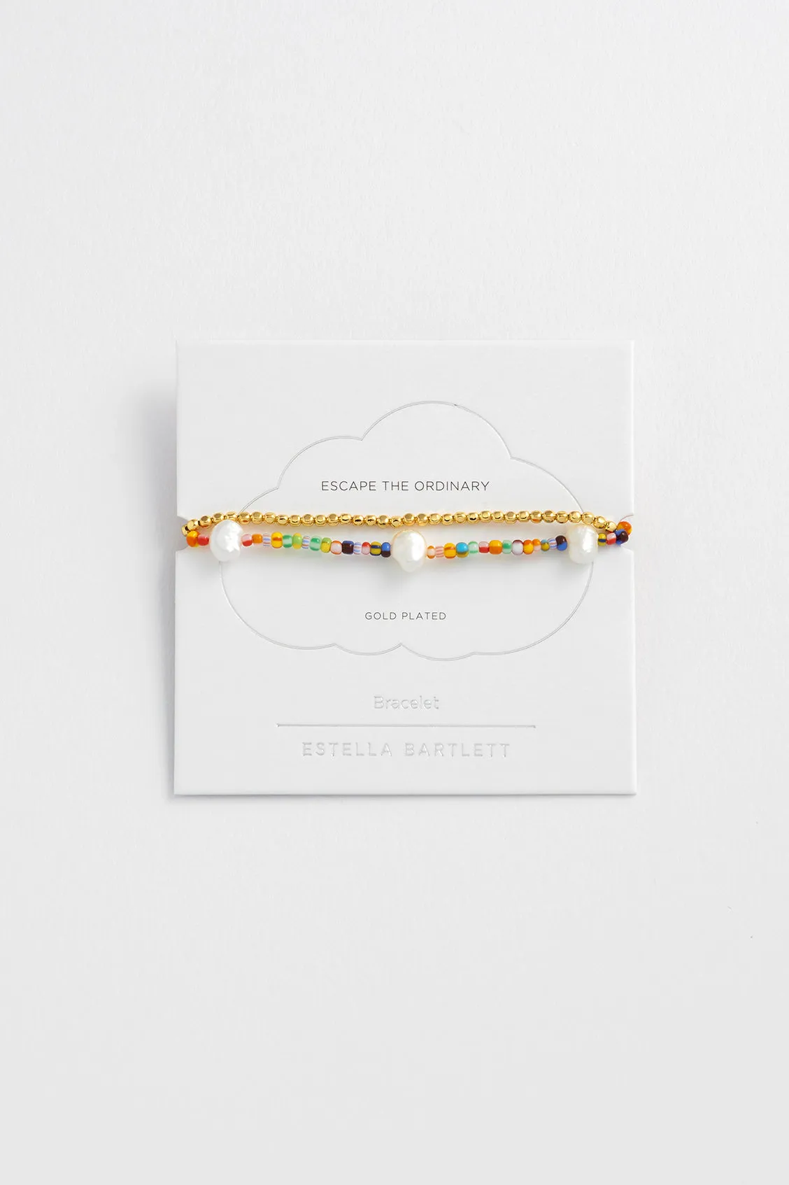 Rainbow Pearl Bracelet Set sold by Estella Bartlett product image thumbnail 5