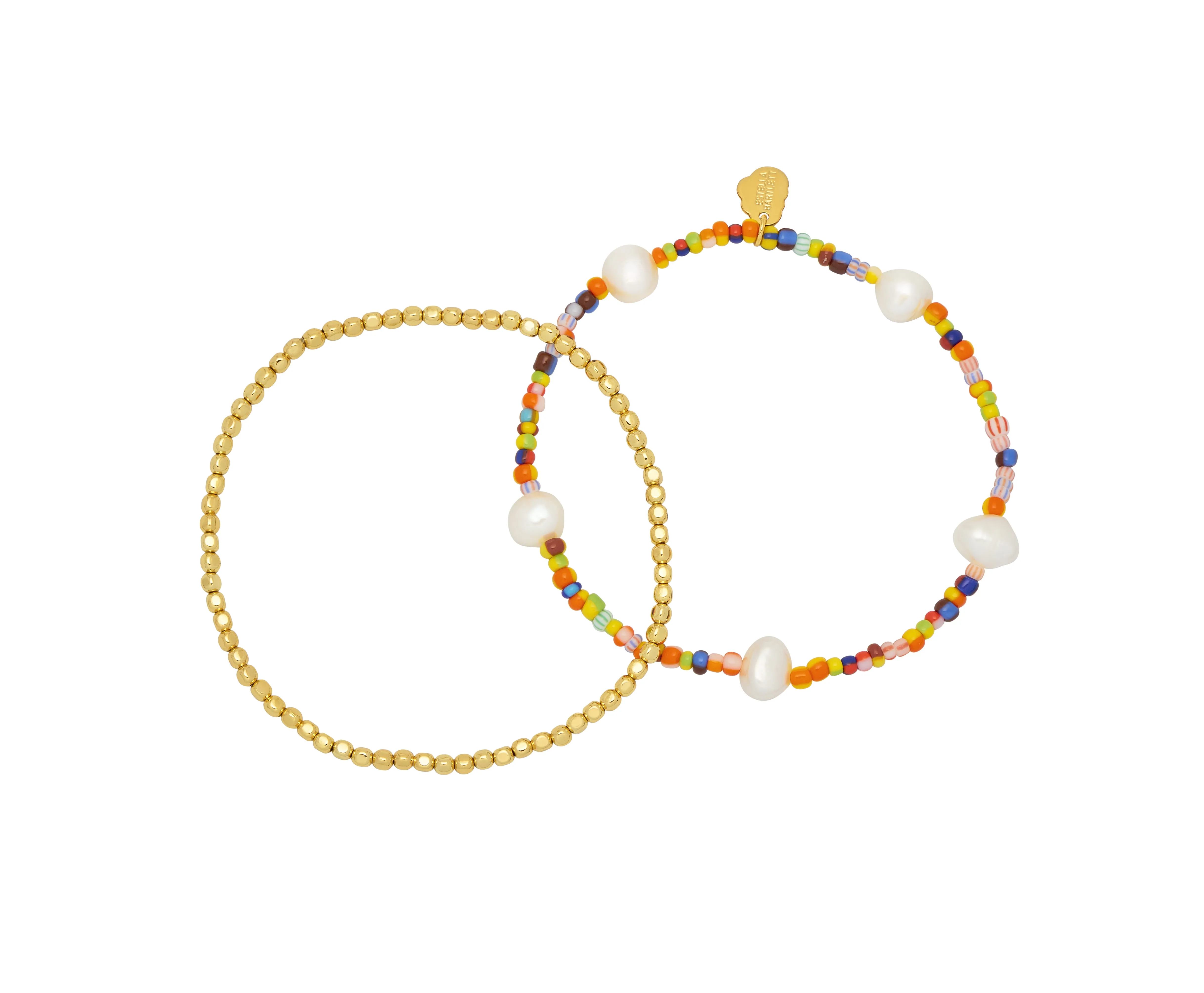 Rainbow Pearl Bracelet Set sold by Estella Bartlett product image thumbnail 3