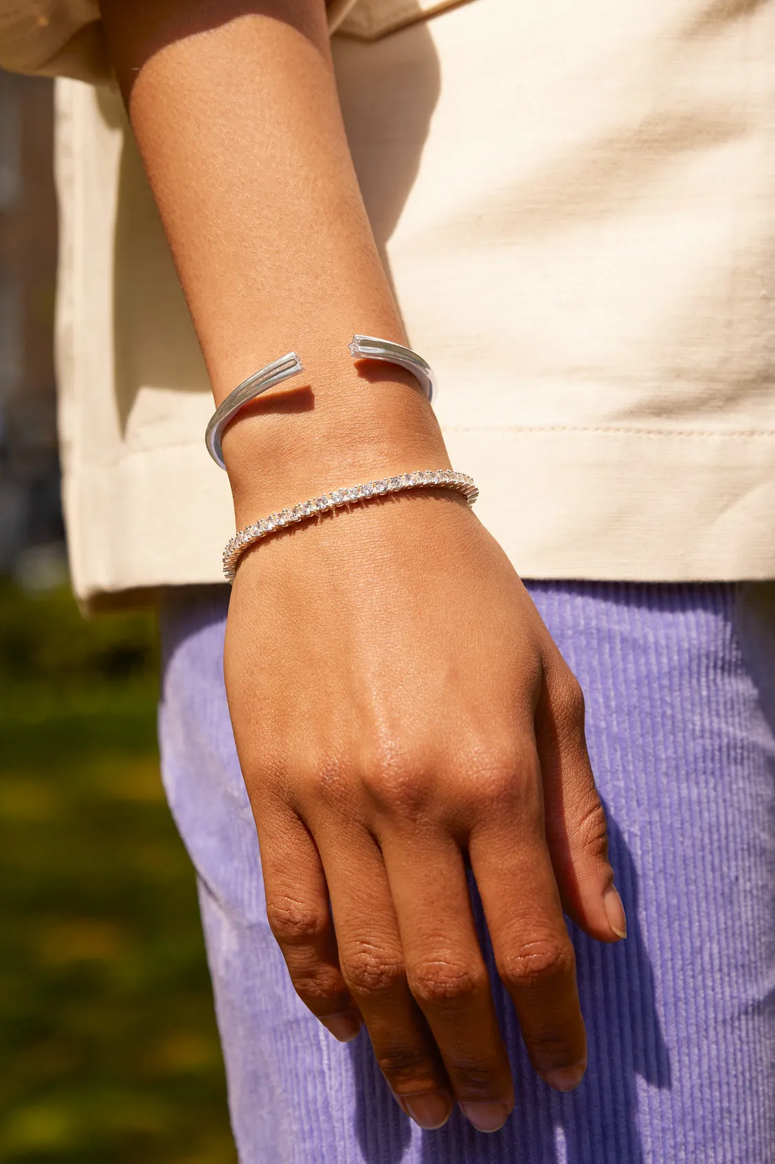 Tennis T-Bar Bracelet sold by Estella Bartlett product image thumbnail 2