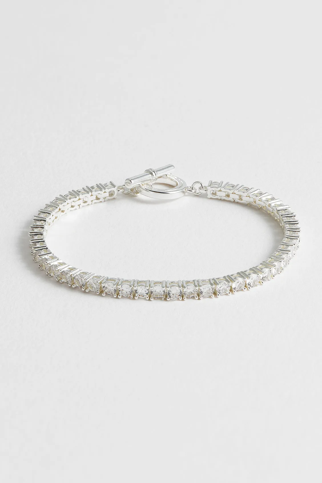 Tennis T-Bar Bracelet sold by Estella Bartlett