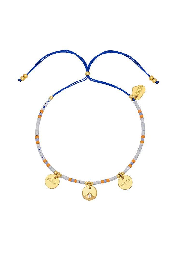 Shine Bright Beaded Charm Bracelet sold by Estella Bartlett product image thumbnail 3
