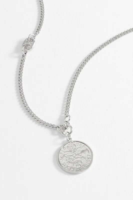 Men's Coin Necklace made by Estella Bartlett