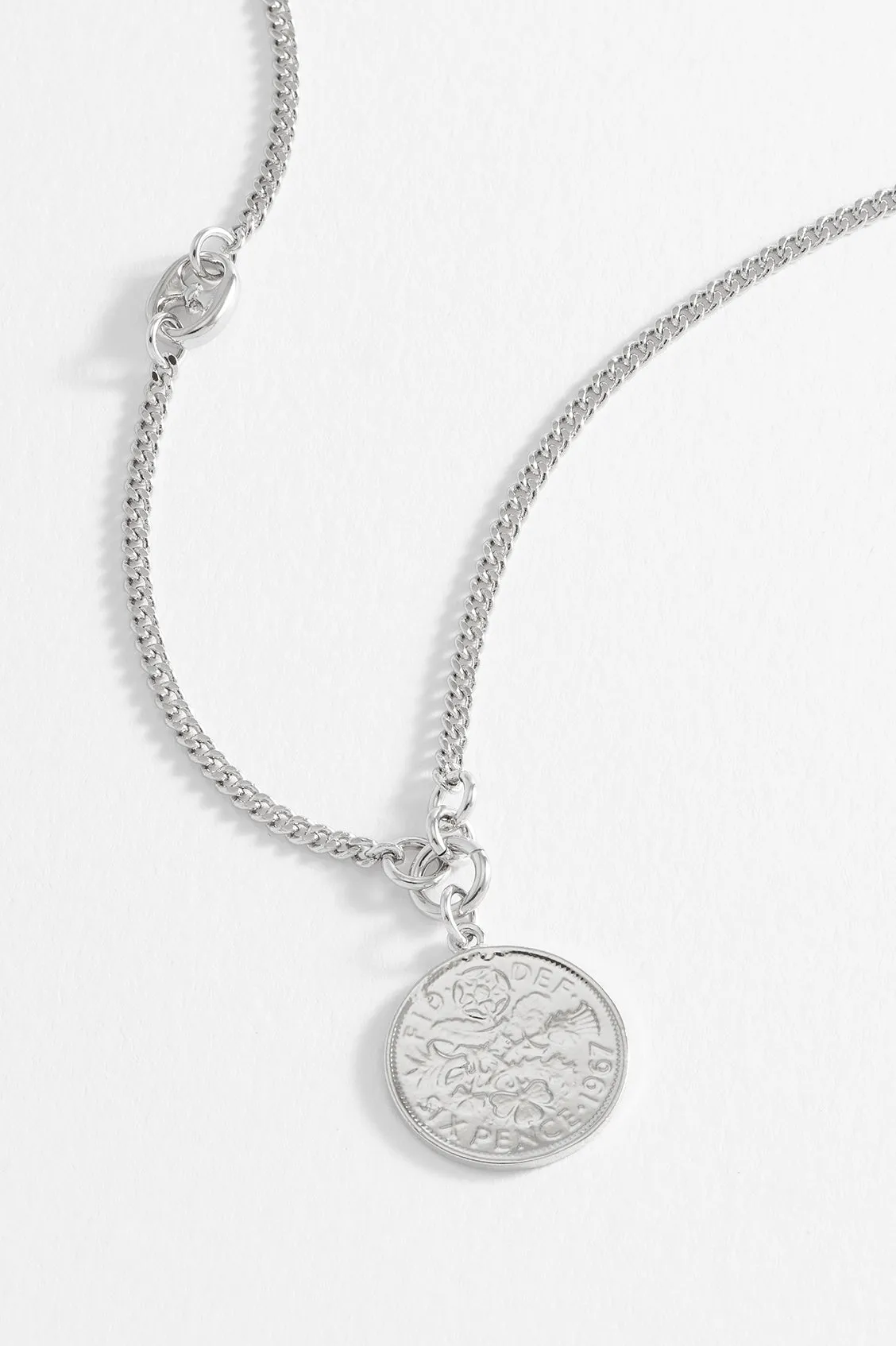 Men's Coin Necklace sold by Estella Bartlett