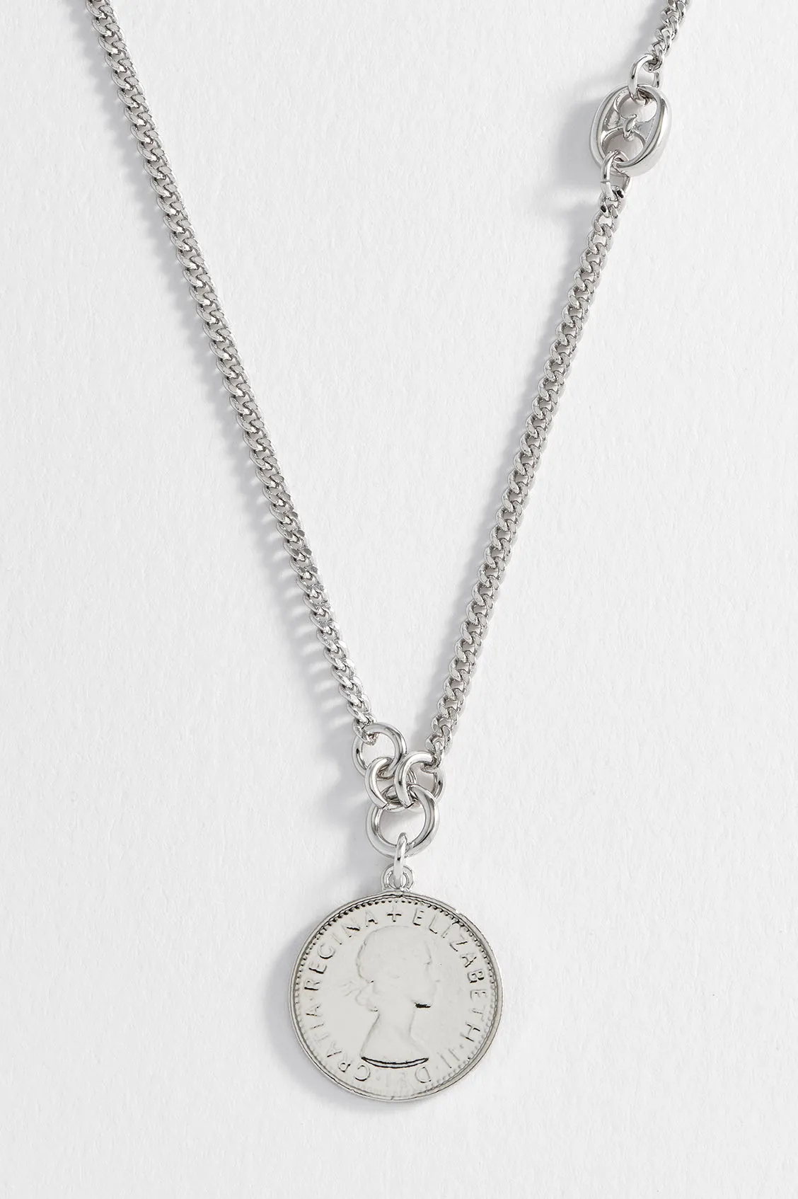 Men's Coin Necklace sold by Estella Bartlett product image thumbnail 5