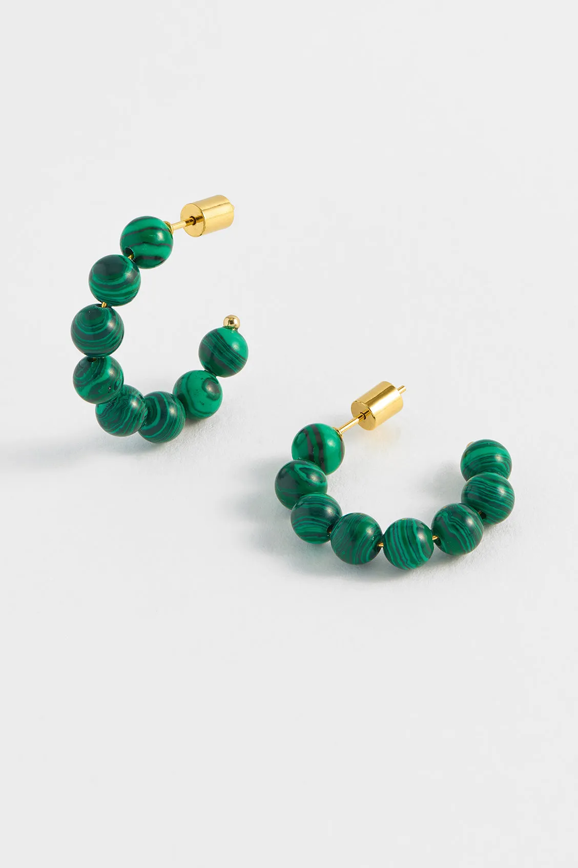 Mini Beaded Hoops sold by Estella Bartlett