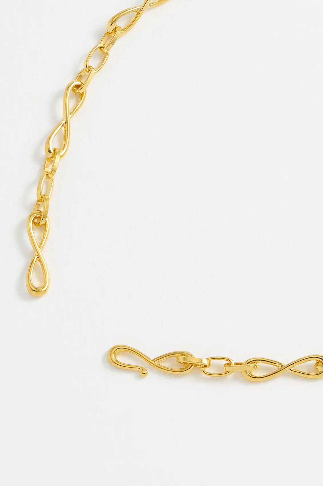 Infinity Loop Chain Necklace sold by Estella Bartlett product image thumbnail 4